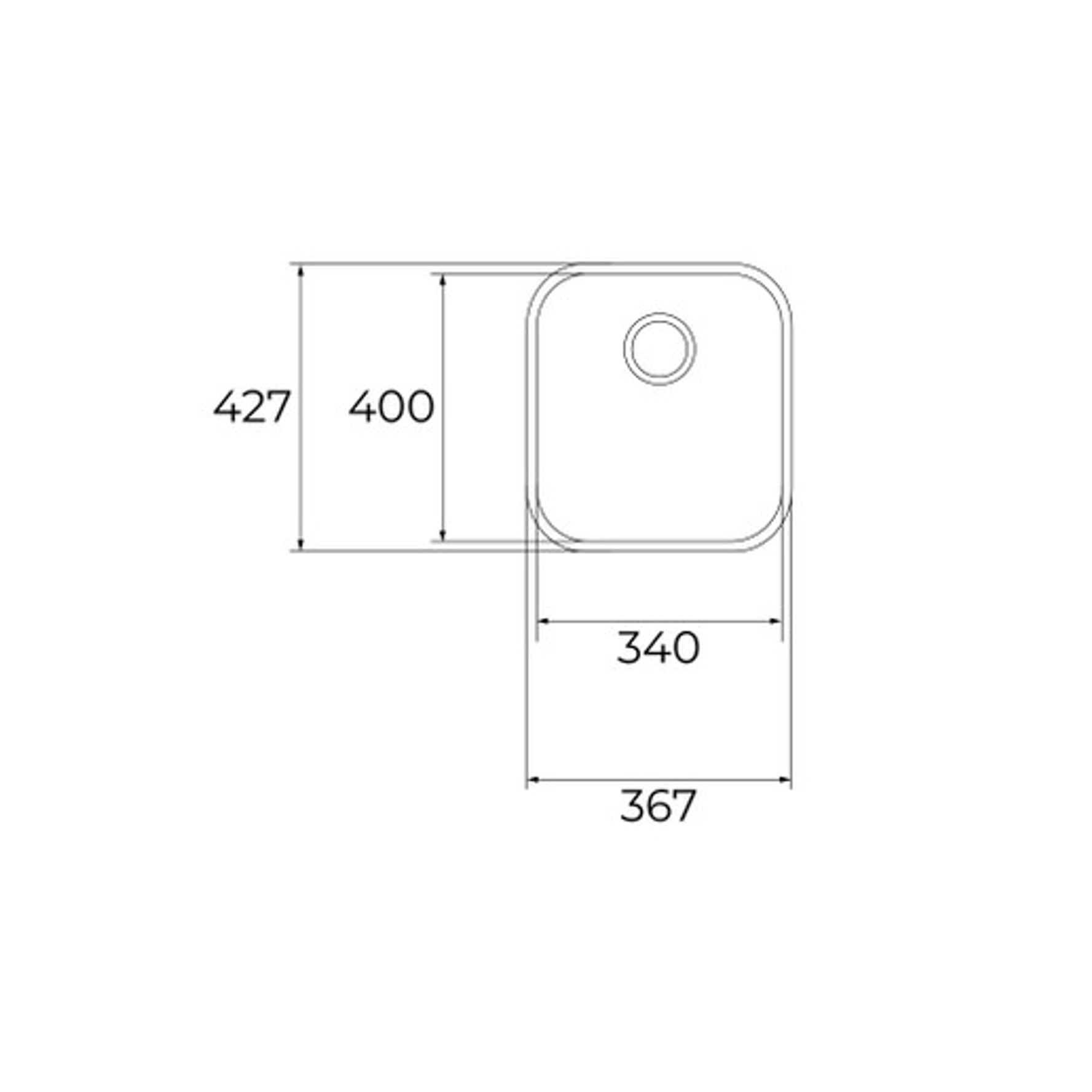 LAVADERO TEKA BE 34X40X18 - 4