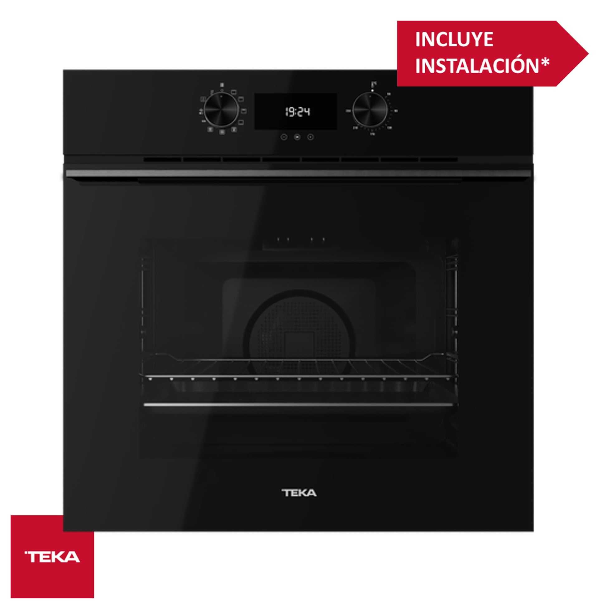 HORNO ELÉCTRICO EMPOTRABLE 70L HLB 8400 FBK TEKA - 1