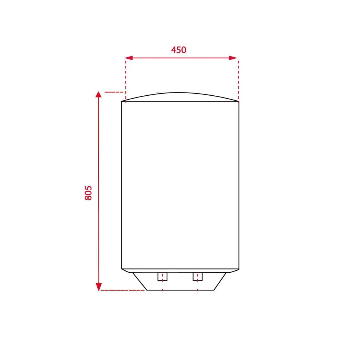 TERMA ELÉCTRICA 80L BLANCA SMART EWH 80 VE-D TEKA - 4