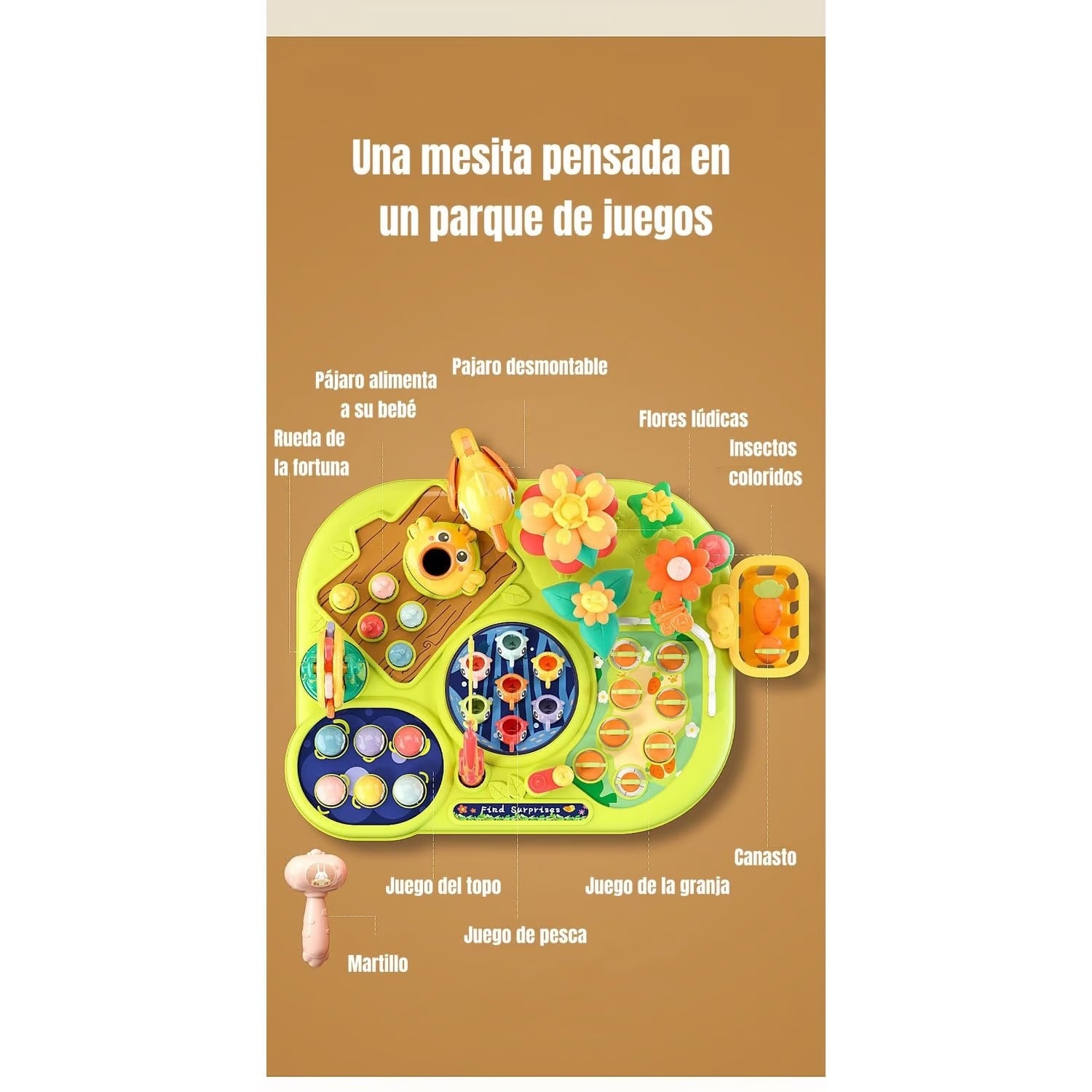 JUEGO DIDÁCTICO GRANJA DIDÁCTICA MONTESSORI 8 EN 1 - 4