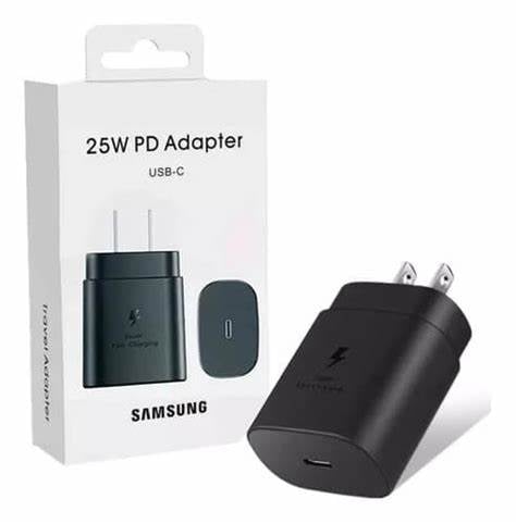 CARGADOR SAMSUNG 25W CABLE TIPO C CARGA RÁPIDA - 1