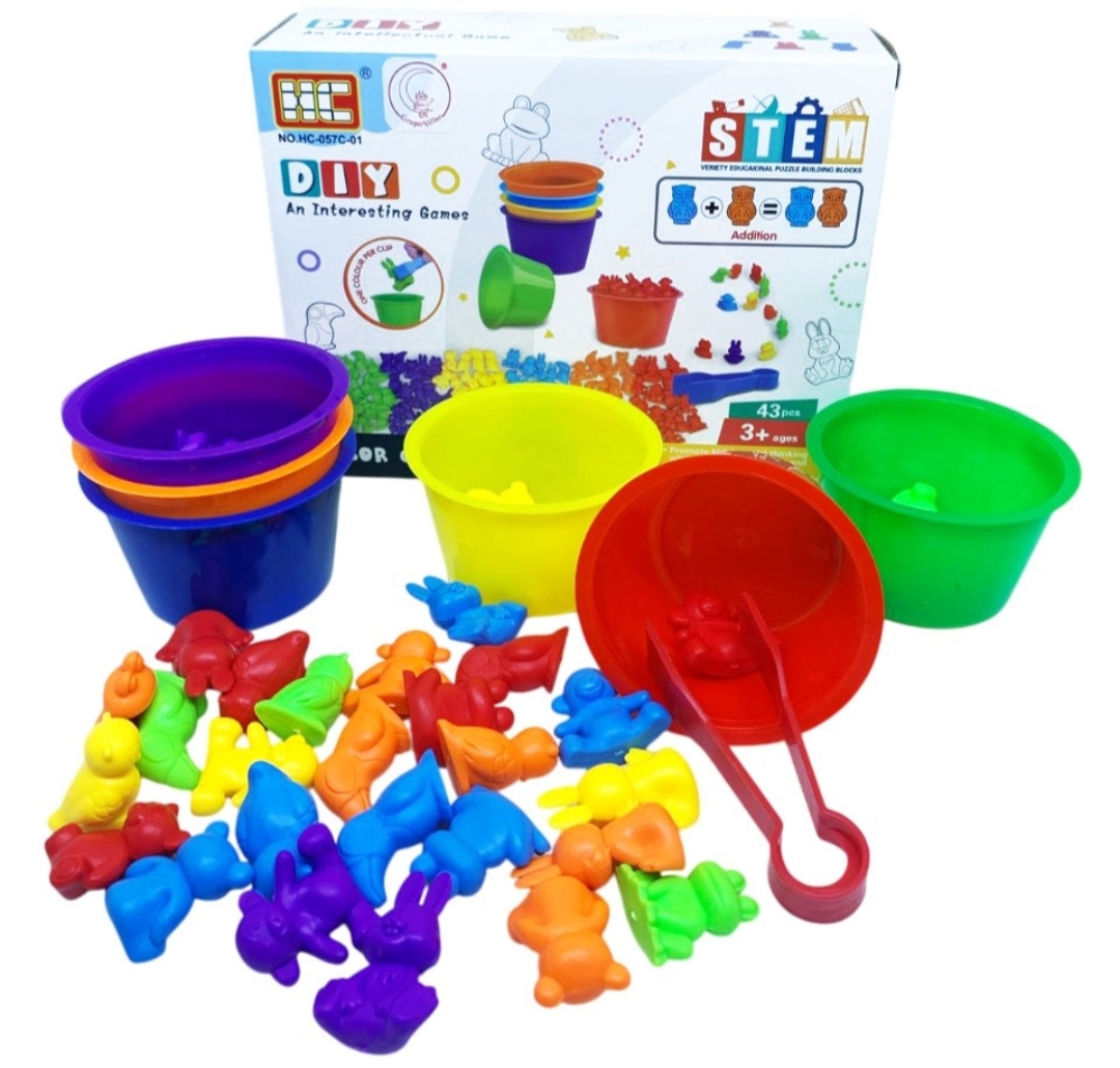 SET DE CLASIFICACION DE CUENTAS COLORES Y CONTEO - 1