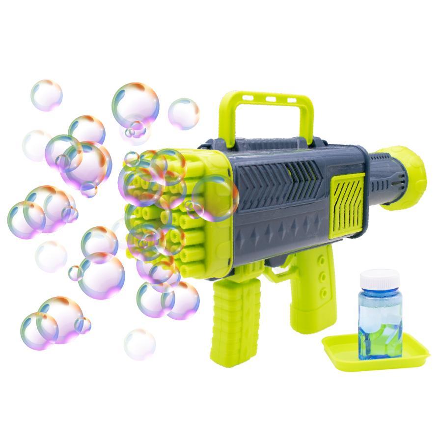 PISTOLA AMETRALLADORA LANZA BURBUJAS - 1