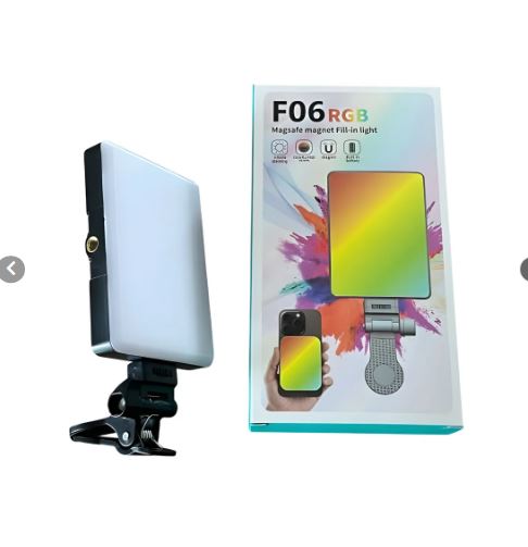 LUZ MAGNÉTICA RGB RECARGABLE F06 CON - 1