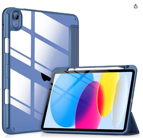 SMART CASE PARA IPAD A16 CHIP 11MA GEN 2025 ESTUCHE NEGRO - 1