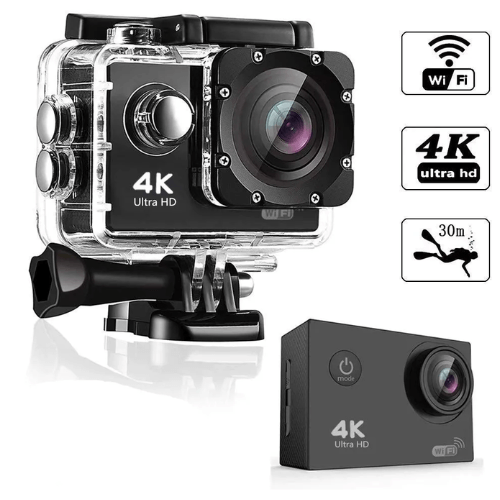 CAMARA GO PRO ULTRA HD 4K WIFI DEPORTIVA ACUATICO - 1