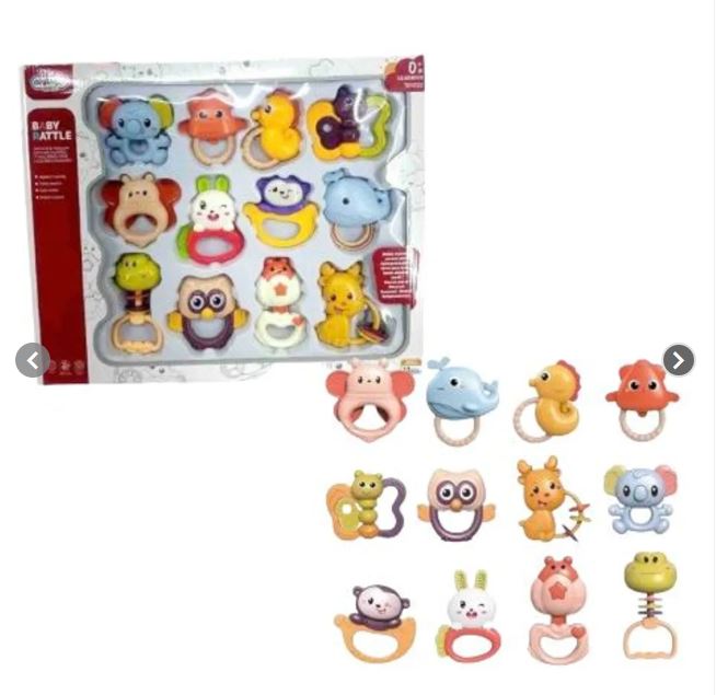 SET DE SONAJAS INTERACTIVAS X 12 UNIDADES - 1