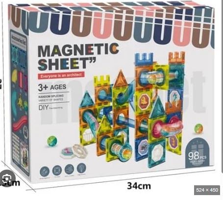 JUEGO BLOQUES MAGNÉTICOS DE CONSTRUCCIÓN - 1