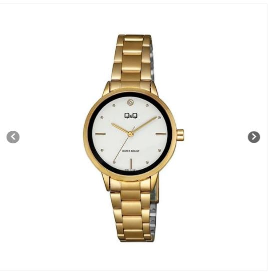 RELOJ PARA MUJER QYQ Q969J Q969J001Y DORADO - 1