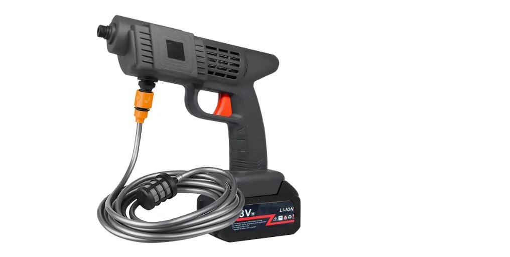 UNA HIDROLAVADORA PORTÁTIL INALÁMBRICA (CONOCIDA COMO WATER GUN FOR CAR WASHING) - 1