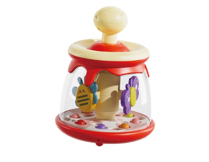 CARRUSEL INTERACTIVO PARA NIÑOS DE 0-1 AÑOS CON ROJO - 1