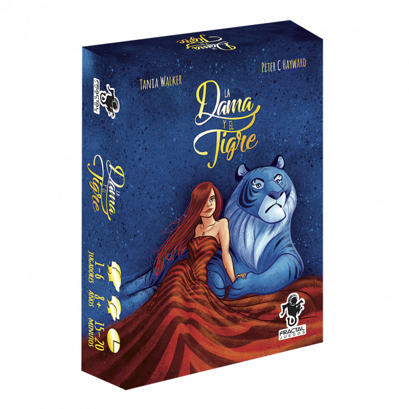 MAR LUDICO JUEGO DE MESA LA DAMA Y EL TIGRE - 1