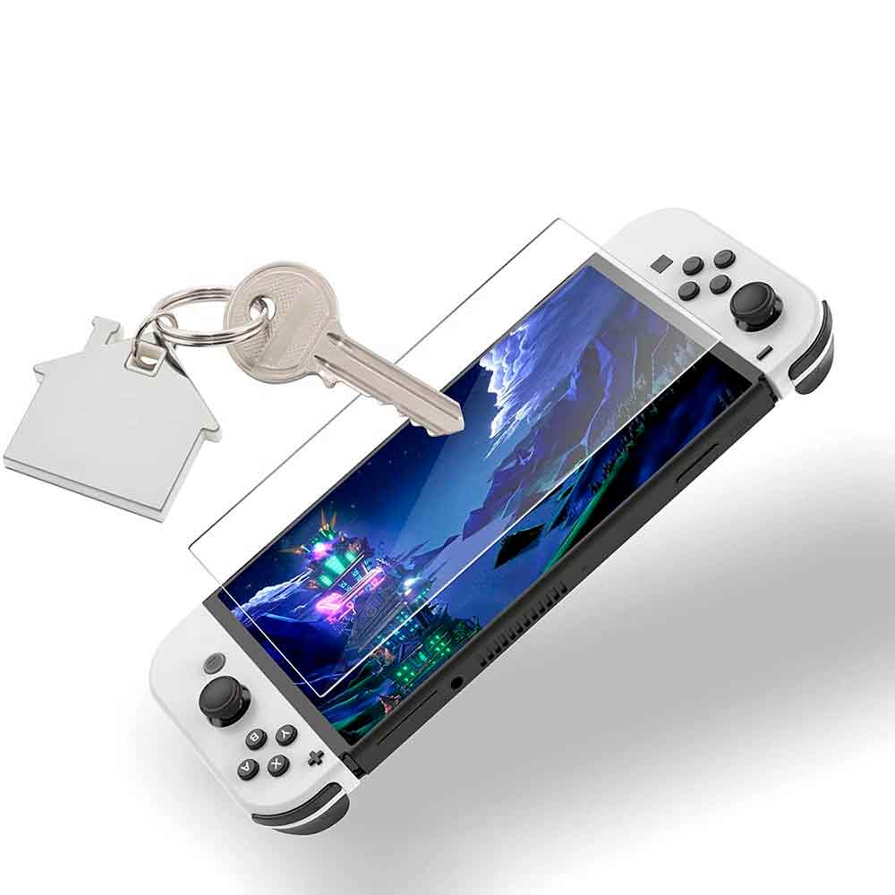 MICA VIDRIO NINTENDO SWITCH OLED TEMPLADO - 4