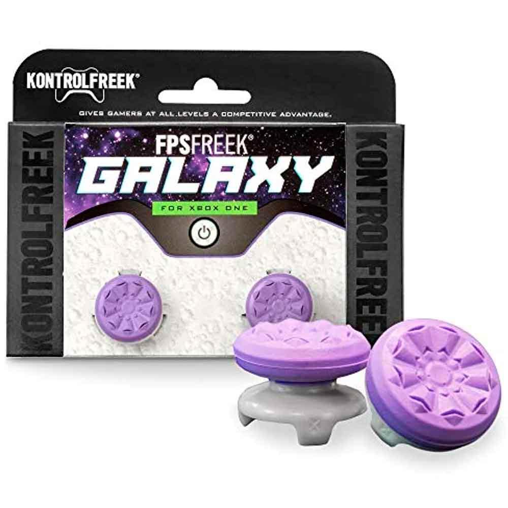 KONTROLFREEK GALAXY PARA MANDO XBOX SERIES X/S XBOX ONE GRIPS MORADO - 1