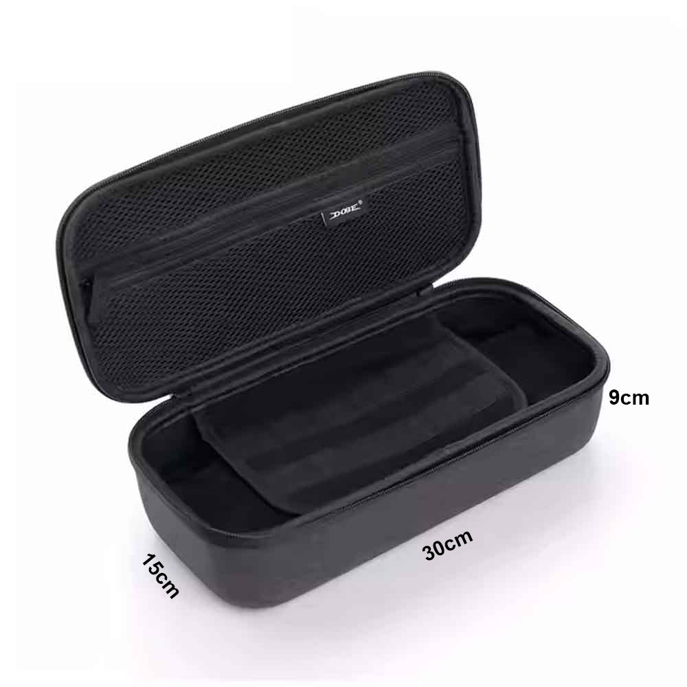 ESTUCHE PARA NINTENDO SWITCH 2 CON CASE PORTAJUEGOS MEDIANO NEGRO 76DB - 3