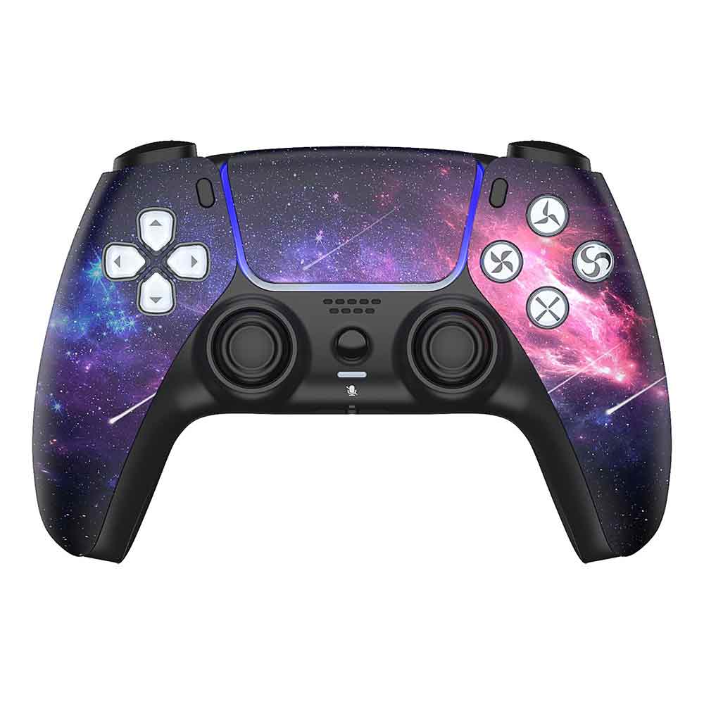 MANDO PARA PS5 GALAXIA ALTERNATIVO INALÁMBRICO, HÁPTICA, GATILLOS ADAPTATIVOS, GIROSCOPIO, MOD. B - 1