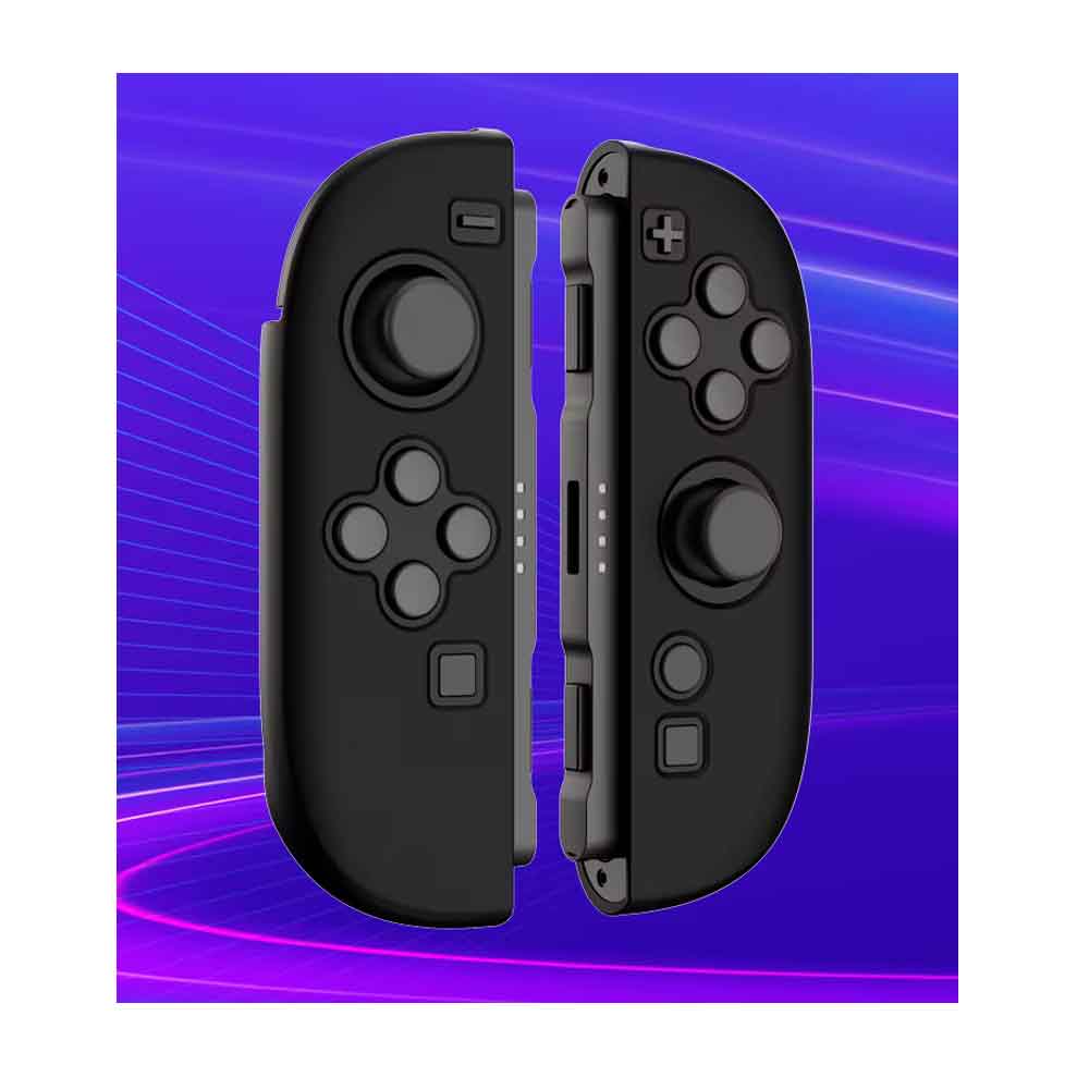 FUNDA PARA JOY CONS DE SWITCH 2 + 02 GRIPS NINTENDO SWITCH 2 PROTECTOR NEGRO - 3