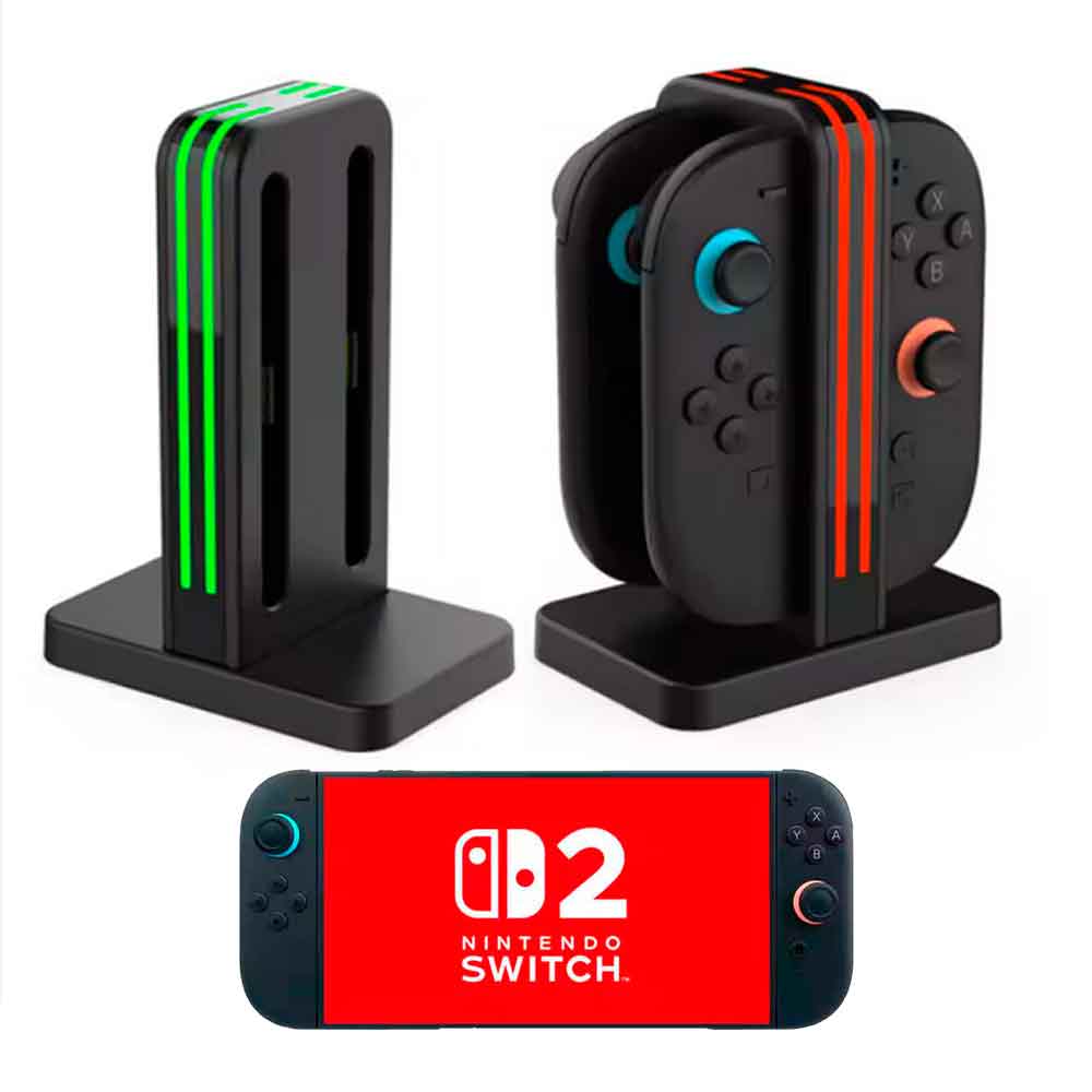 ESTACIÓN DE CARGA JOY CONS NINTENDO SWITCH 2 - 1