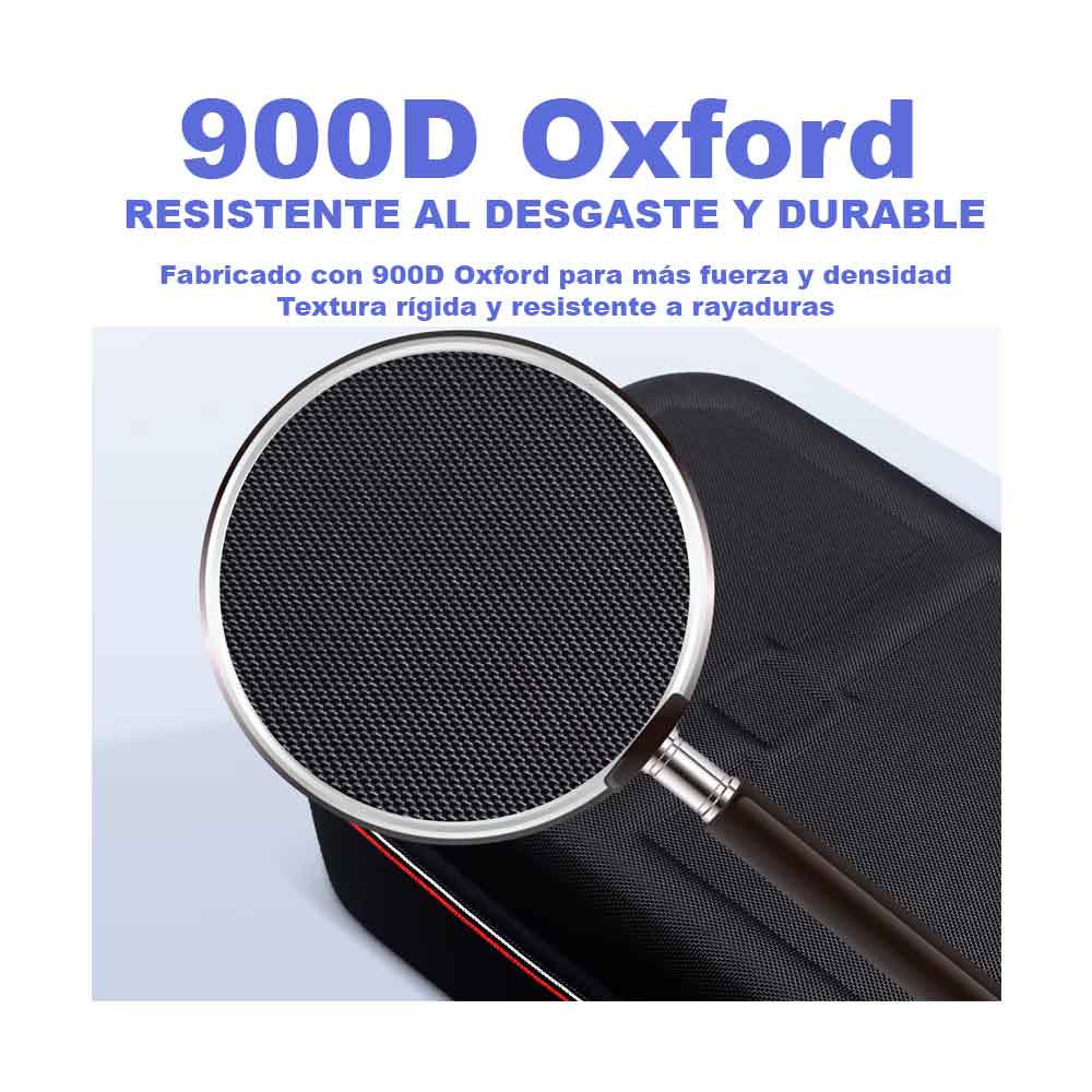 MALETA PARA NINTENDO SWITCH 2 GRANDE RESISTENTE NEGRO - 4