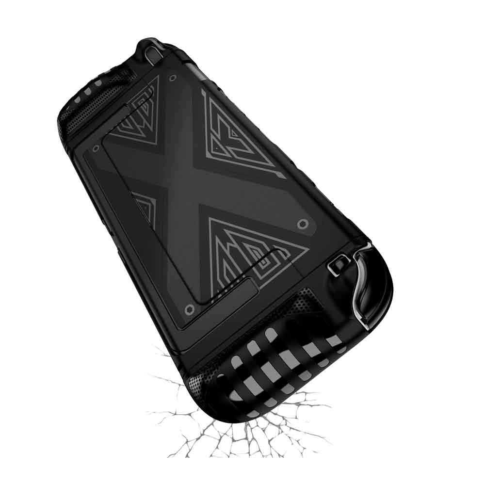CASE PARA NINTENDO SWITCH 2 ERGONÓMICO 3 PIEZAS RÍGIDO Y SILICON NEGRO, FOR - 3