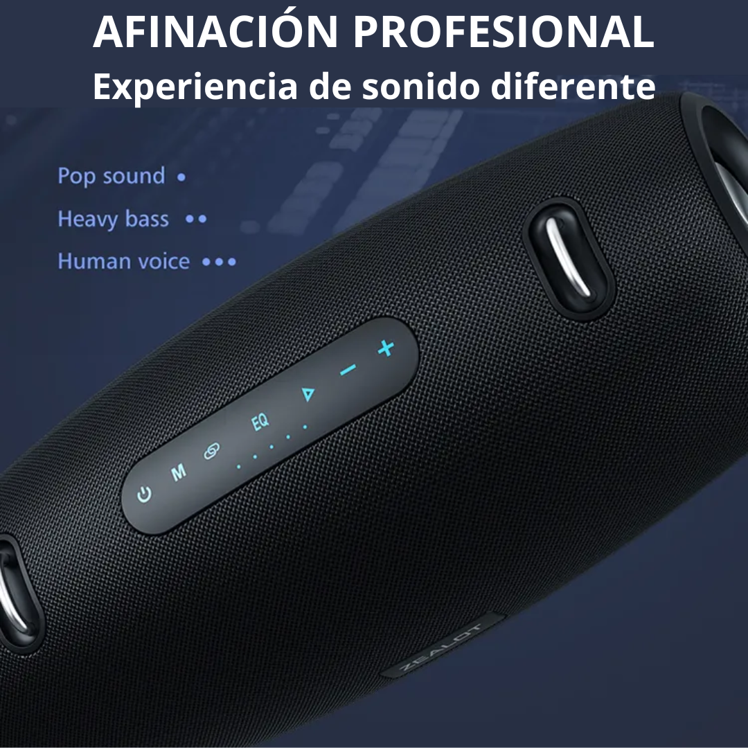 PARLANTE BLUETOOTH SUPER BASS 70W SUBWOOFER SONIDO POTENTE LIDIMI S600 - 3