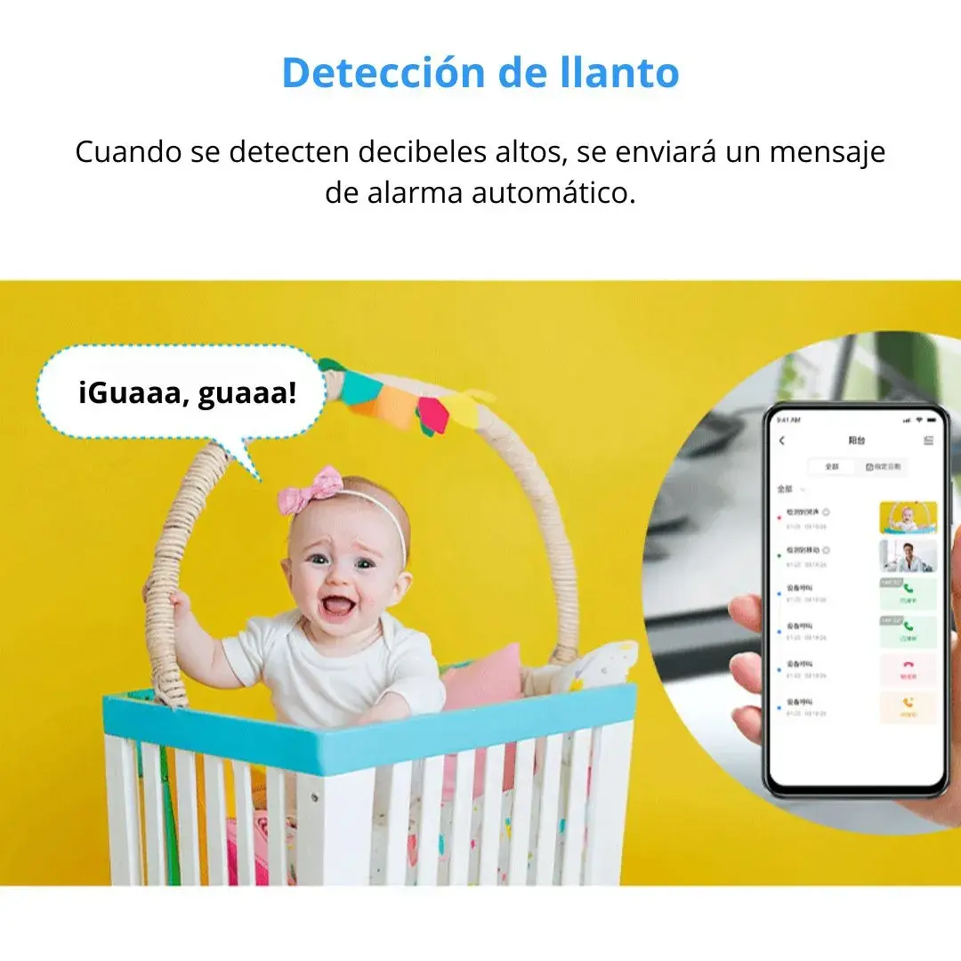 CÁMARA INTELIGENTE FULL HD WIFI CON VIDEOLLAMADA DETECCIÓN Y VISIÓN NOCTURNA - 7