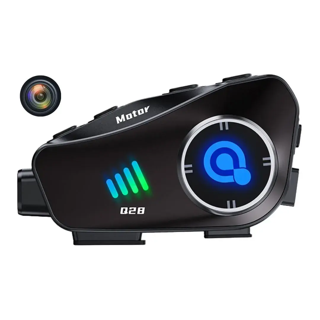 Videocamera Sportiva Da Casco 1080P WiFi 2.4G - Impermeabile Per Moto E Action