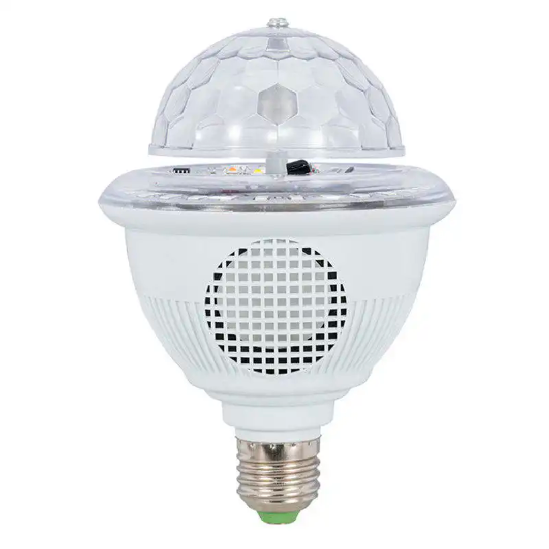 PARLANTE BLUETOOTH BOLA MAGICA LED MULTICOLOR FIESTA HY-Y01 - 6