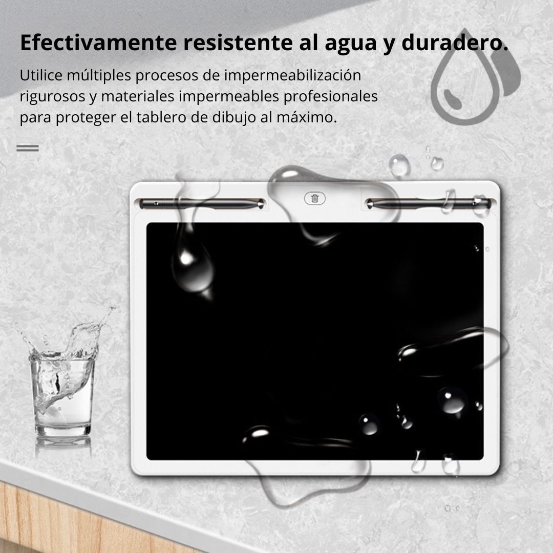 PIZARRA DIGITAL LCD 16' CON 2 LÁPICES, BORRADO Y BLOQUEO - 4