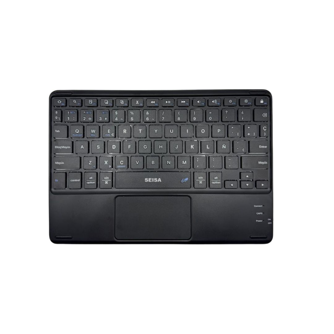TECLADO INALÁMBRICO SLIM DN-H036 BLUETOOTH CON TOUCHPAD Y TECLAS Ñ - 2