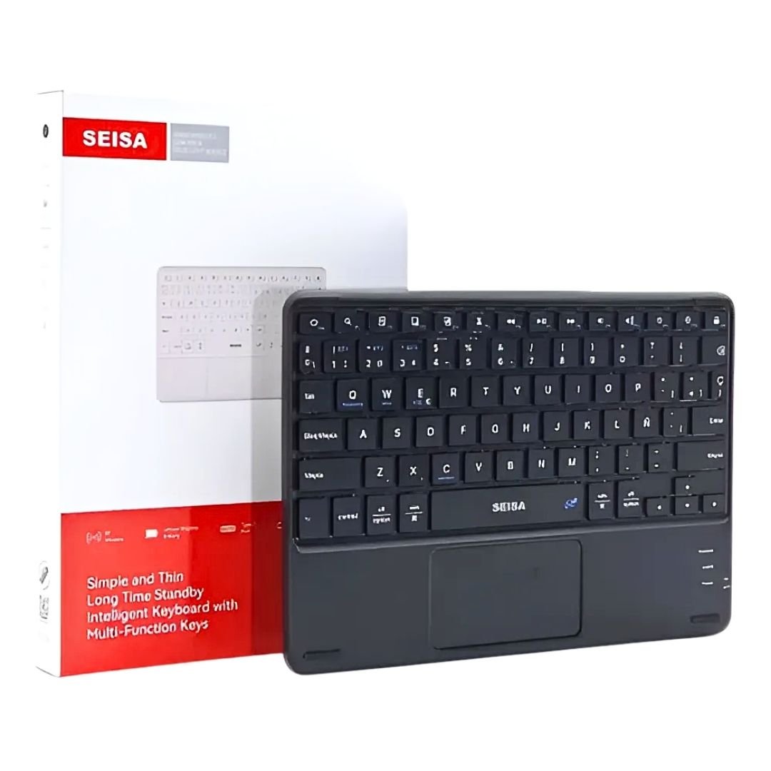 TECLADO INALÁMBRICO SLIM DN-H036 BLUETOOTH CON TOUCHPAD Y TECLAS Ñ - 4