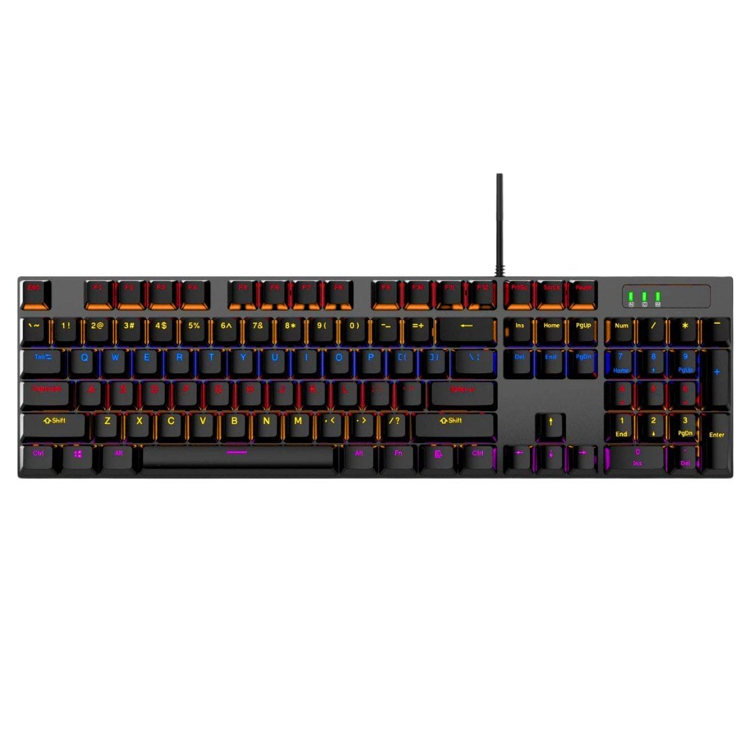 TECLADO MECÁNICO GAMER RGB 104 TECLAS CON ANTI-GHOSTING 26 - 1