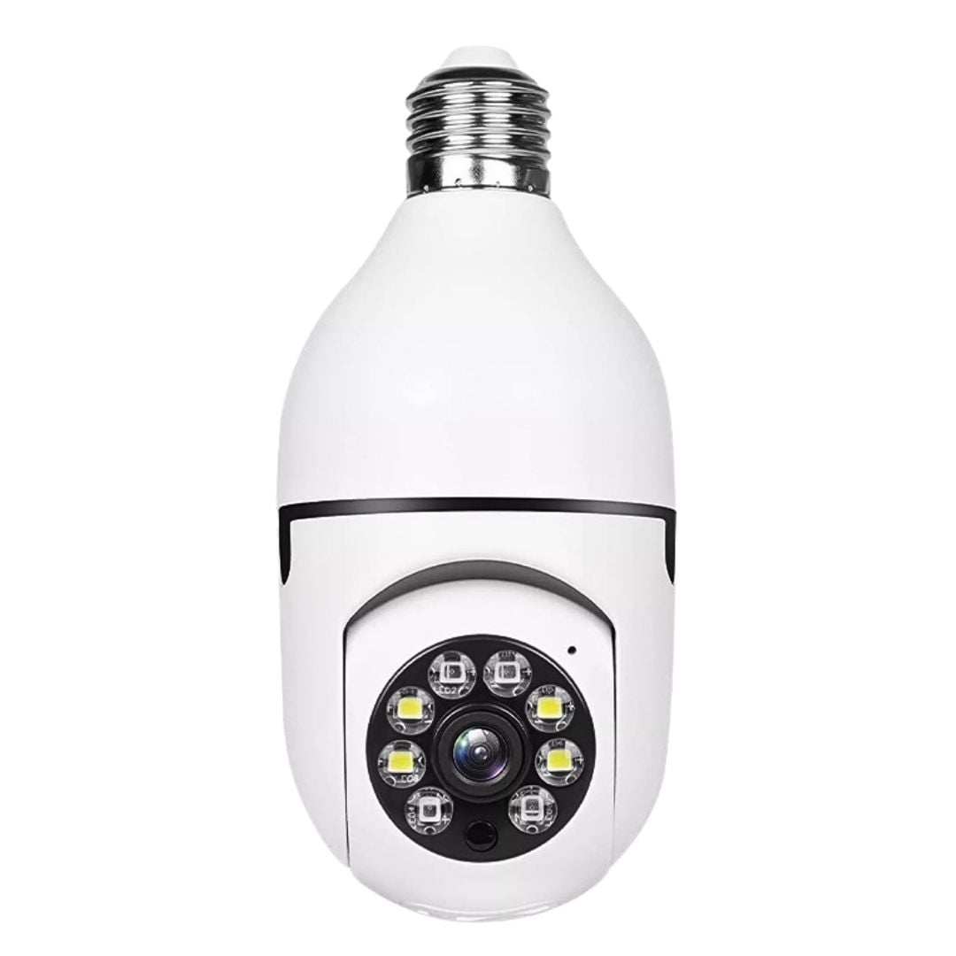 FOCO CÁMARA WIFI E27 FULL HD 360° CON VISIÓN NOCTURNA Y AUDIO - 1