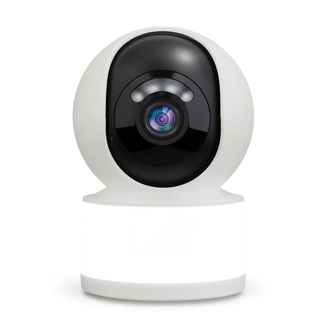 CÁMARA WIFI INTELIGENTE SEISA 2K SUPER HD CON SEGUIMIENTO AUTOMÁTICO VISIÓN NOCTURNA Y AUDIO 360° - 1