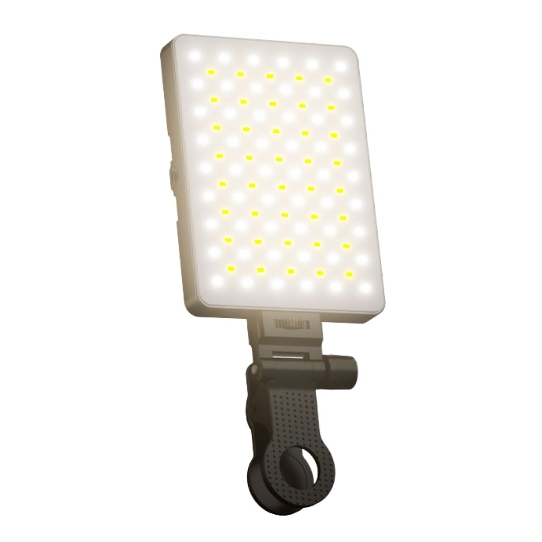 LUZ MAGNÉTICA RGB RECARGABLE F06 CON CLIP CONTROL MANUAL MODOS DE ILUMINACIÓN Y BATERÍA USB TIPO C - 1