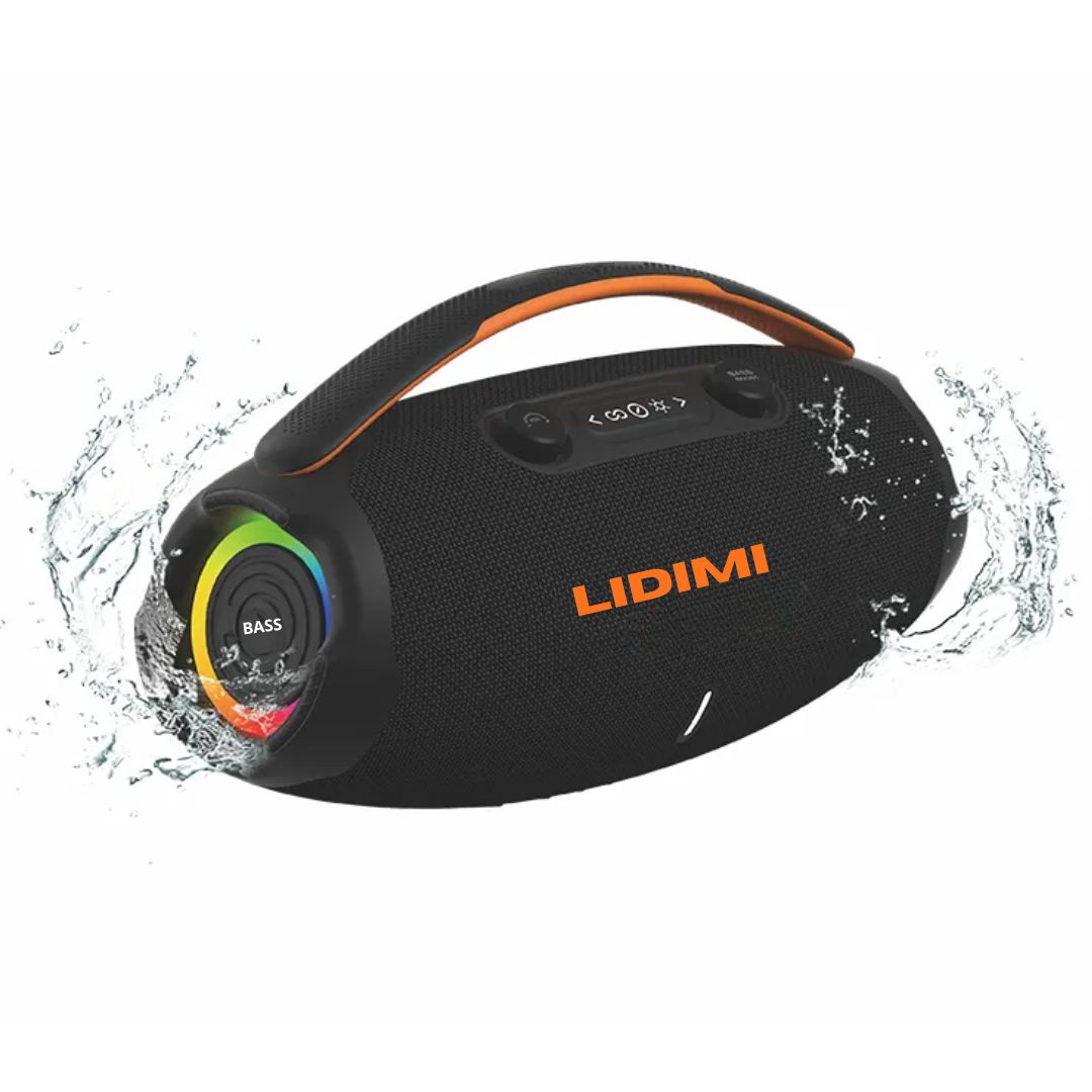 PARLANTE BLUETOOTH 5.3 LIDIMI LD-S836 60W CON BASS BOOST Y LUCES RGB - 5