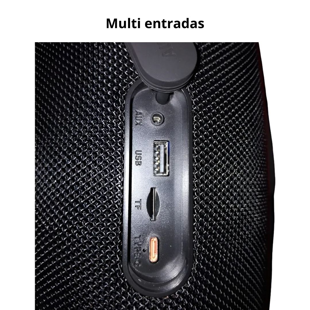 PARLANTE BLUETOOTH 5.3 LIDIMI LD-S836 60W CON BASS BOOST Y LUCES RGB - 8