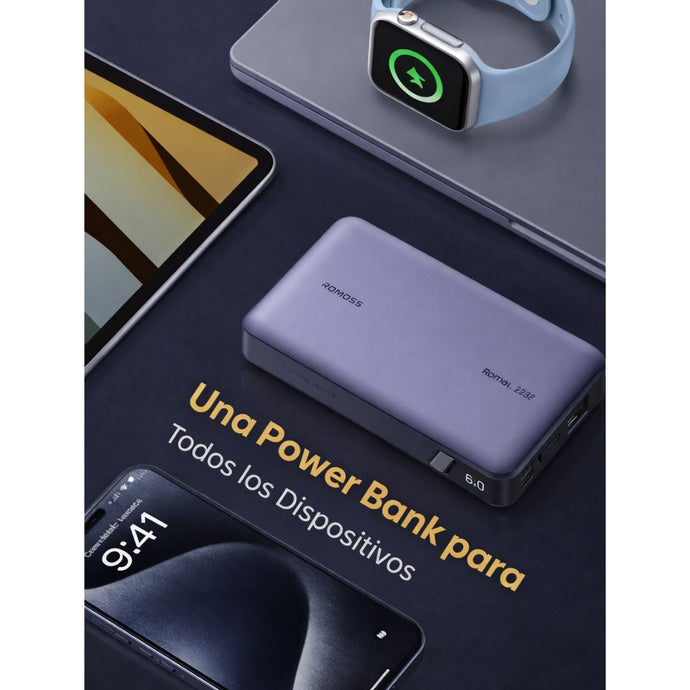 POWER BANK UGREEN 20000MAH 100W PD 3.0 USB-C CARGA RÁPIDA PARA LAPTOP Y CELULAR PB720 - 5