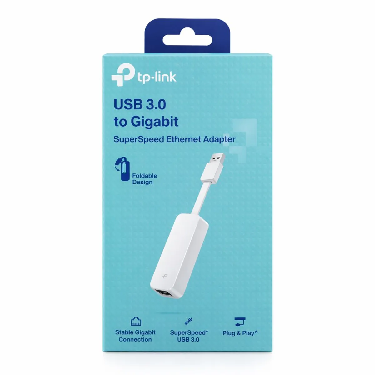 ADAPTADOR USB 3.0 A ETHERNET GIGABIT TP-LINK UE300 RED RJ45 PLUG Y PLAY - 2