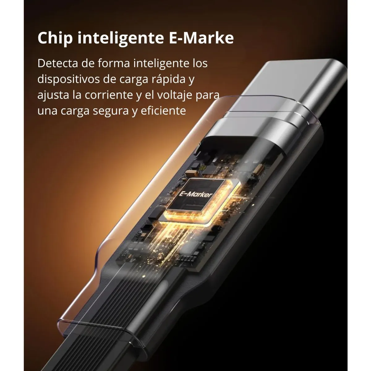 CABLE USB-C A USB-C RETRÁCTIL UGREEN NEXODE L531 100W 1M CON CARGA RÁPIDA PD - 6