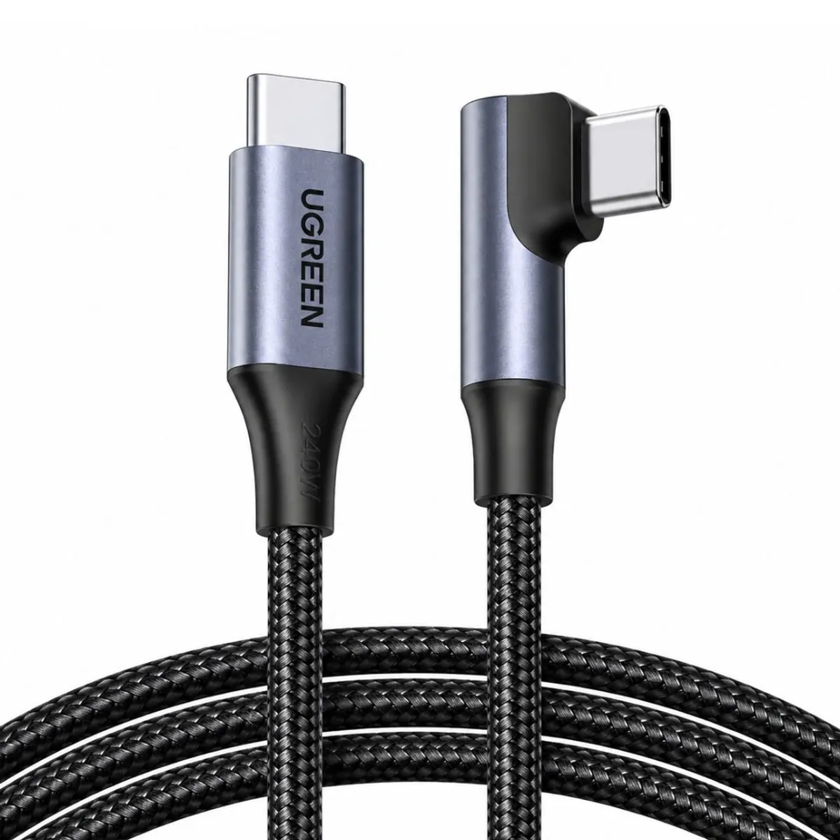CABLE USB-C A USB-C UGREEN L536 240W 1M CARGA RÁPIDA PD TRENZADO - 1