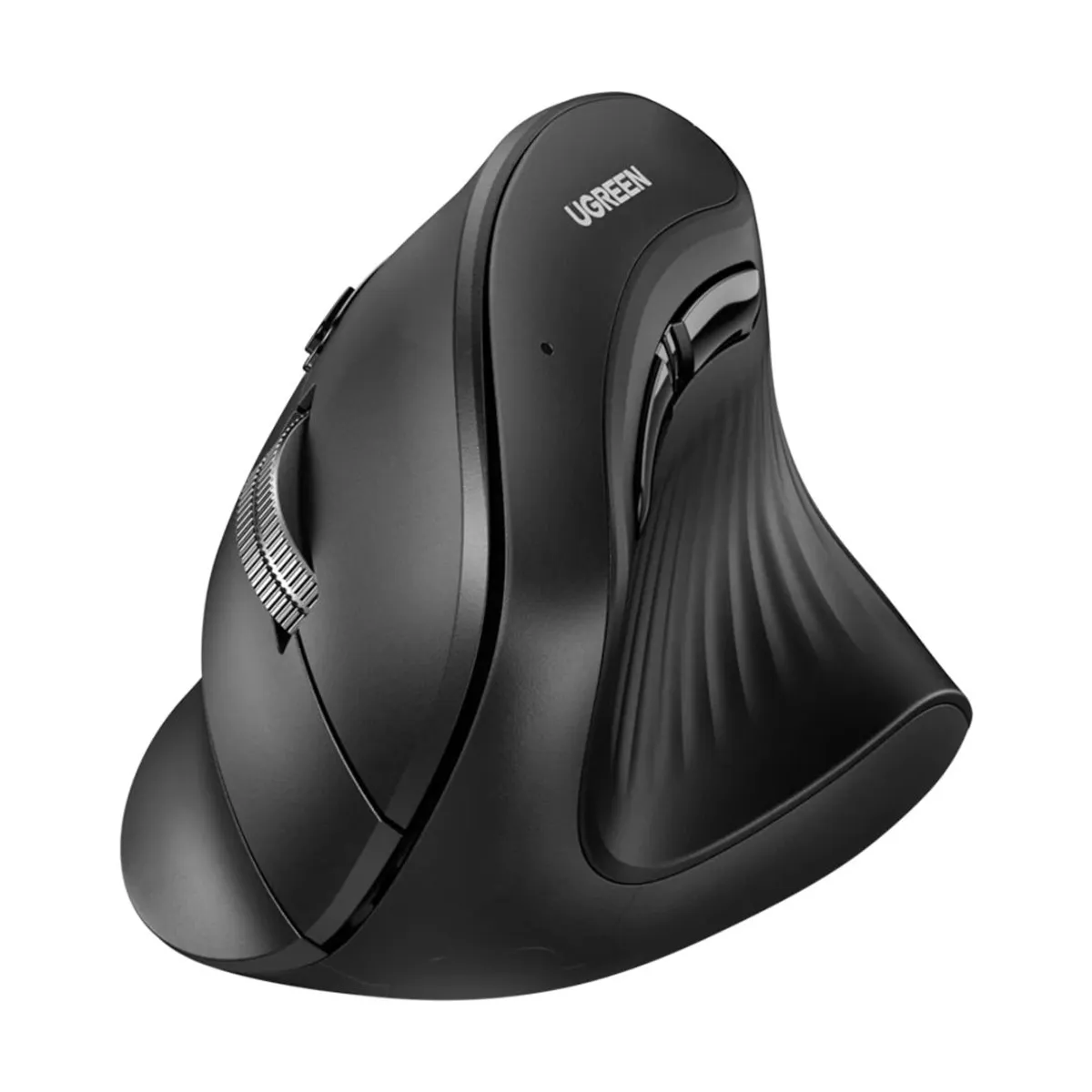 MOUSE VERTICAL ERGONÓMICO UGREEN MU008 BLUETOOTH 4000 DPI INALÁMBRICO PARA LAPTOP Y PC - 1