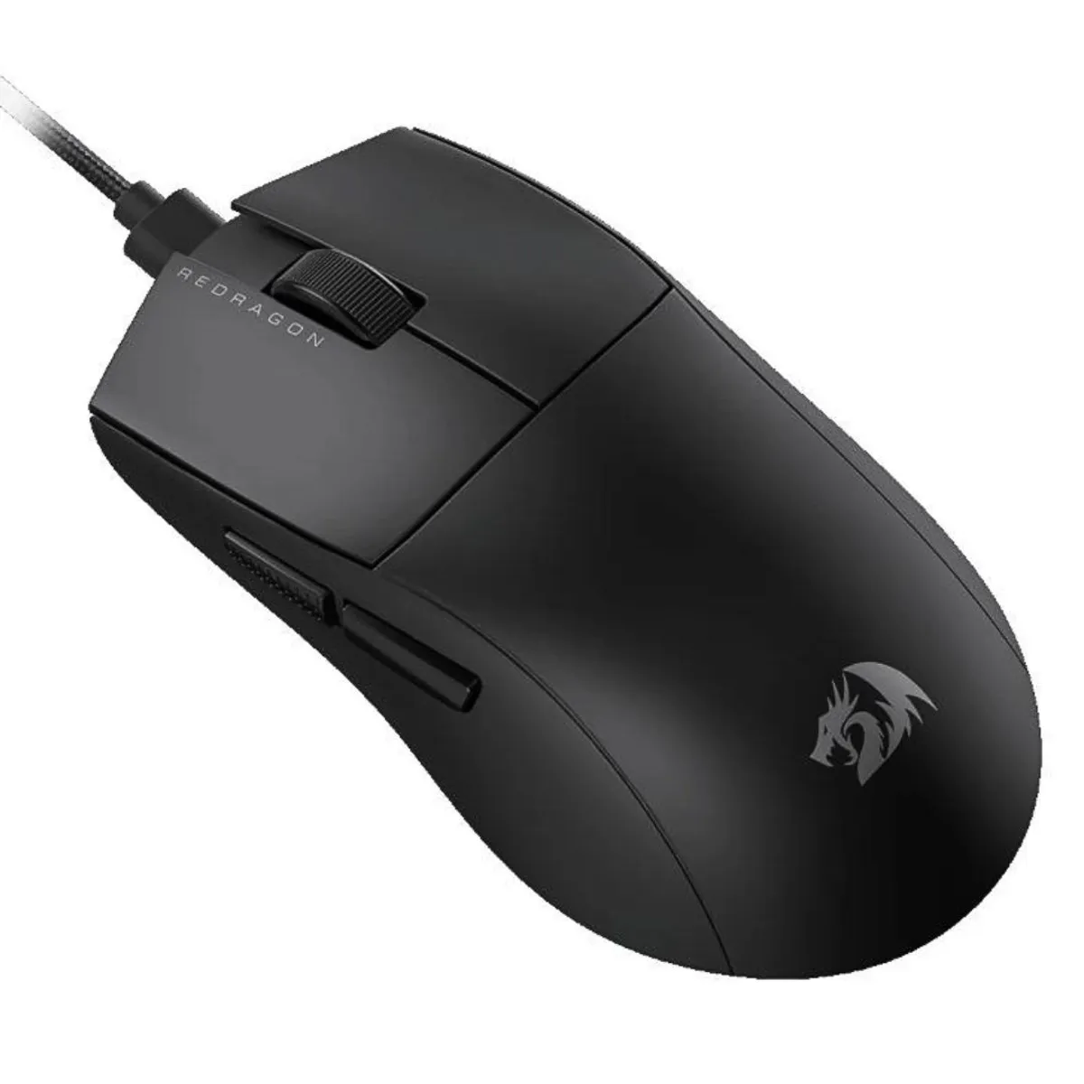 MOUSE GAMER ULTRALIGERO REDRAGON M724 KING 1K 12400 DPI 42G CON 5 BOTONES PROGRAMABLES - 4