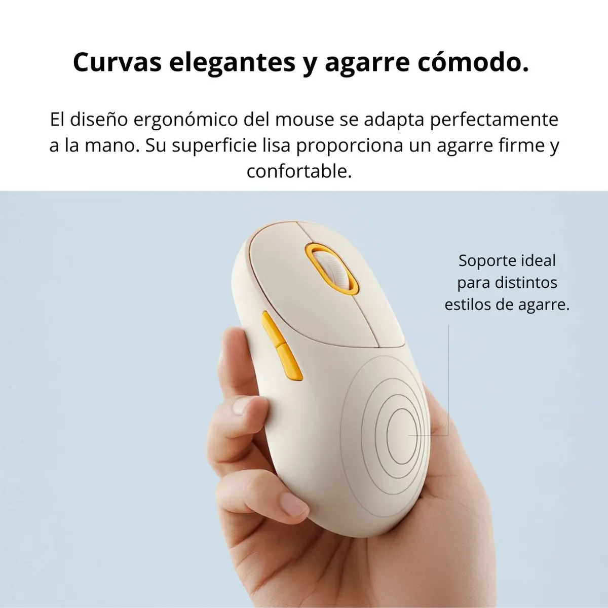 MOUSE INALÁMBRICO XIAOMI BLUETOOTH Y 2.4GHZ SILENCIOSO 1200 DPI PARA LAPTOP Y PC - 3