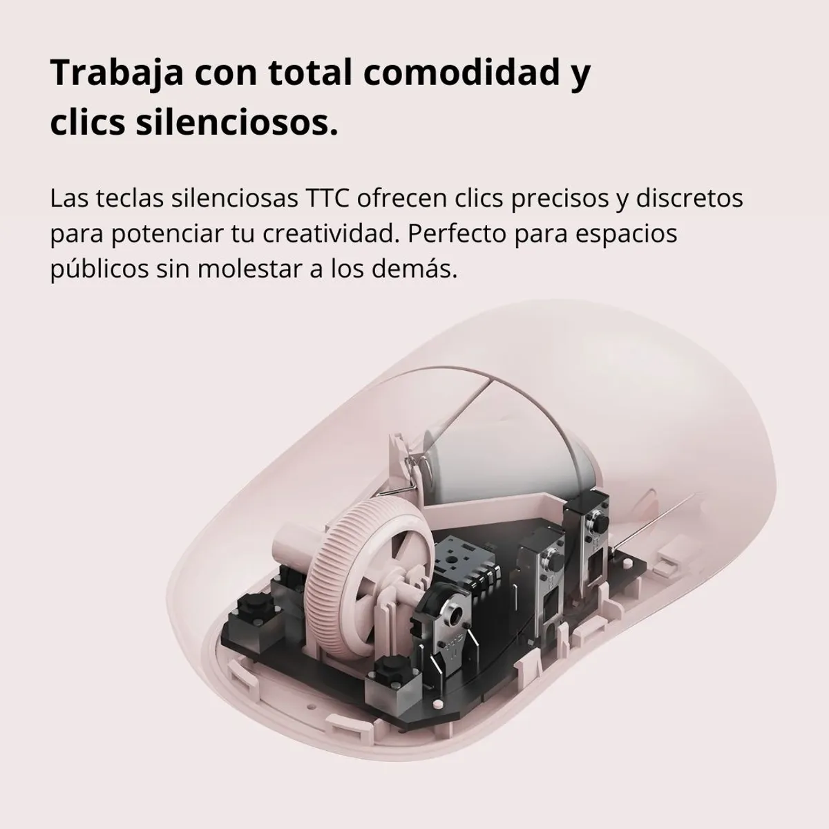 MOUSE INALÁMBRICO XIAOMI BLUETOOTH Y 2.4GHZ SILENCIOSO 1200 DPI PARA LAPTOP Y PC - 5