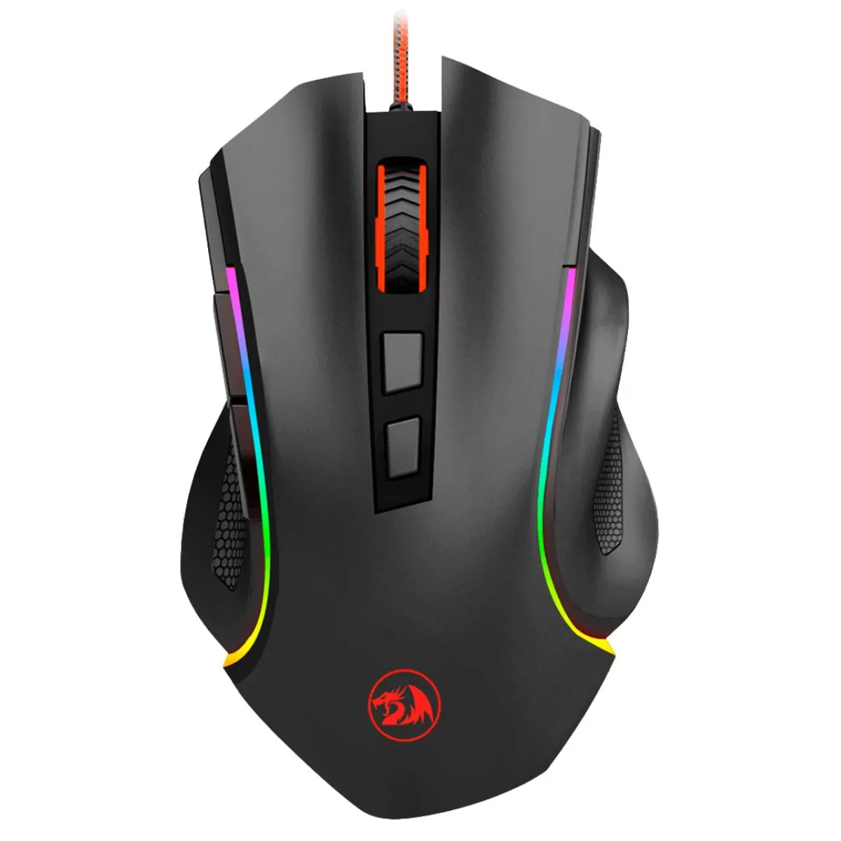 MOUSE GAMER REDRAGON M607 GRIFFIN RGB 7200 DPI CON 7 BOTONES PROGRAMABLES - 1