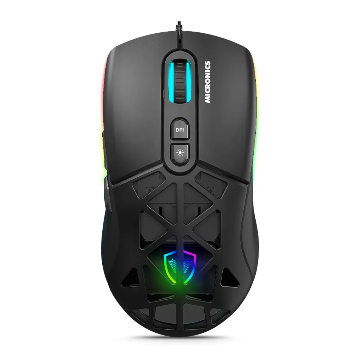 MOUSE GAMER CABLEADO MICRONICS MIRAGE MIC GM890 RGB 12800 DPI 7 BOTONES - 3