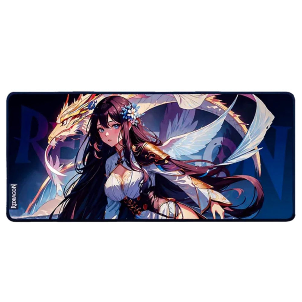 MOUSEPAD GAMER XL REDRAGON AK1 L DISEÑO ANIME 90 X 40 CM ANTIDESLIZANTE IMPERMEABLE - 1