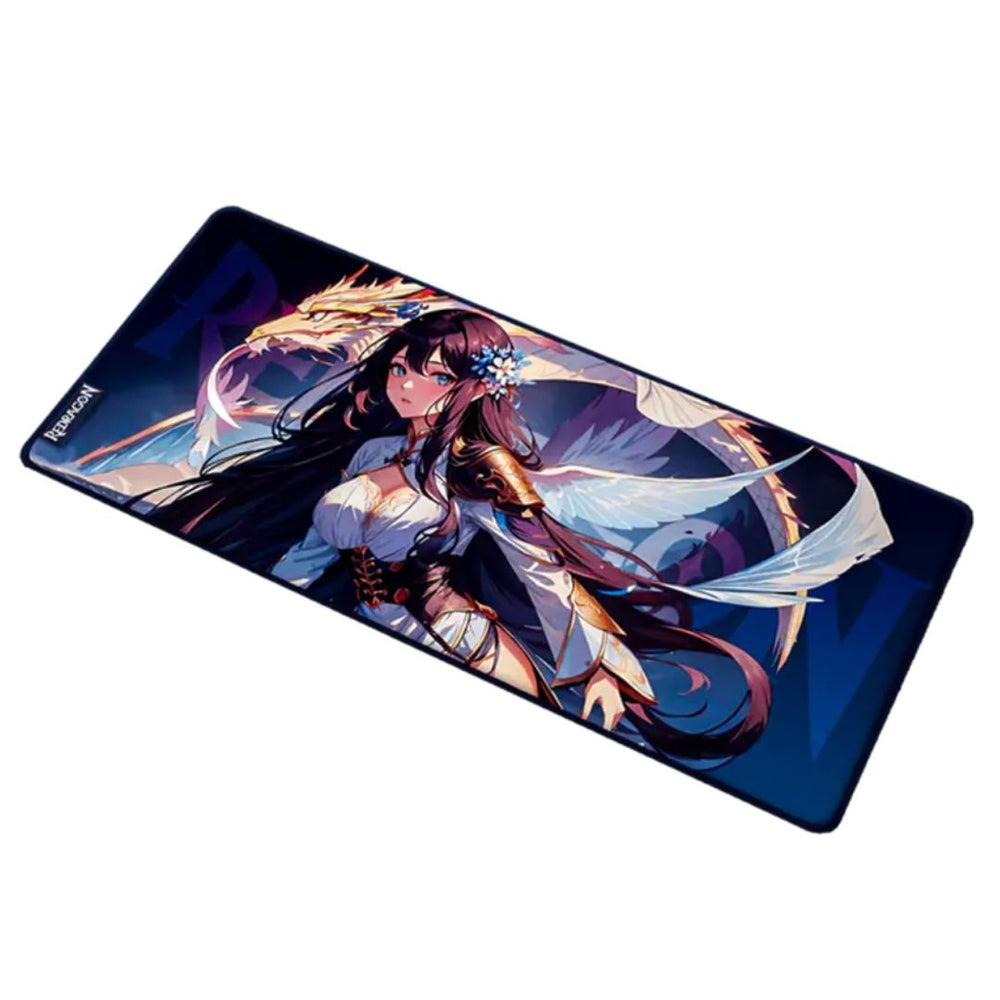 MOUSEPAD GAMER XL REDRAGON AK1 L DISEÑO ANIME 90 X 40 CM ANTIDESLIZANTE IMPERMEABLE - 6