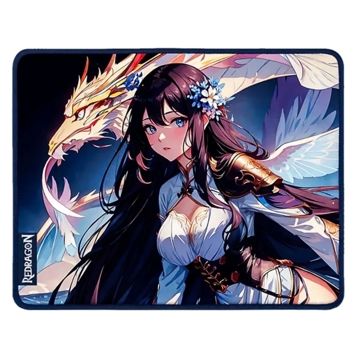 MOUSEPAD GAMER REDRAGON AK1 S DISEÑO ANIME 33 X 26 CM ANTIDESLIZANTE IMPERMEABLE - 1